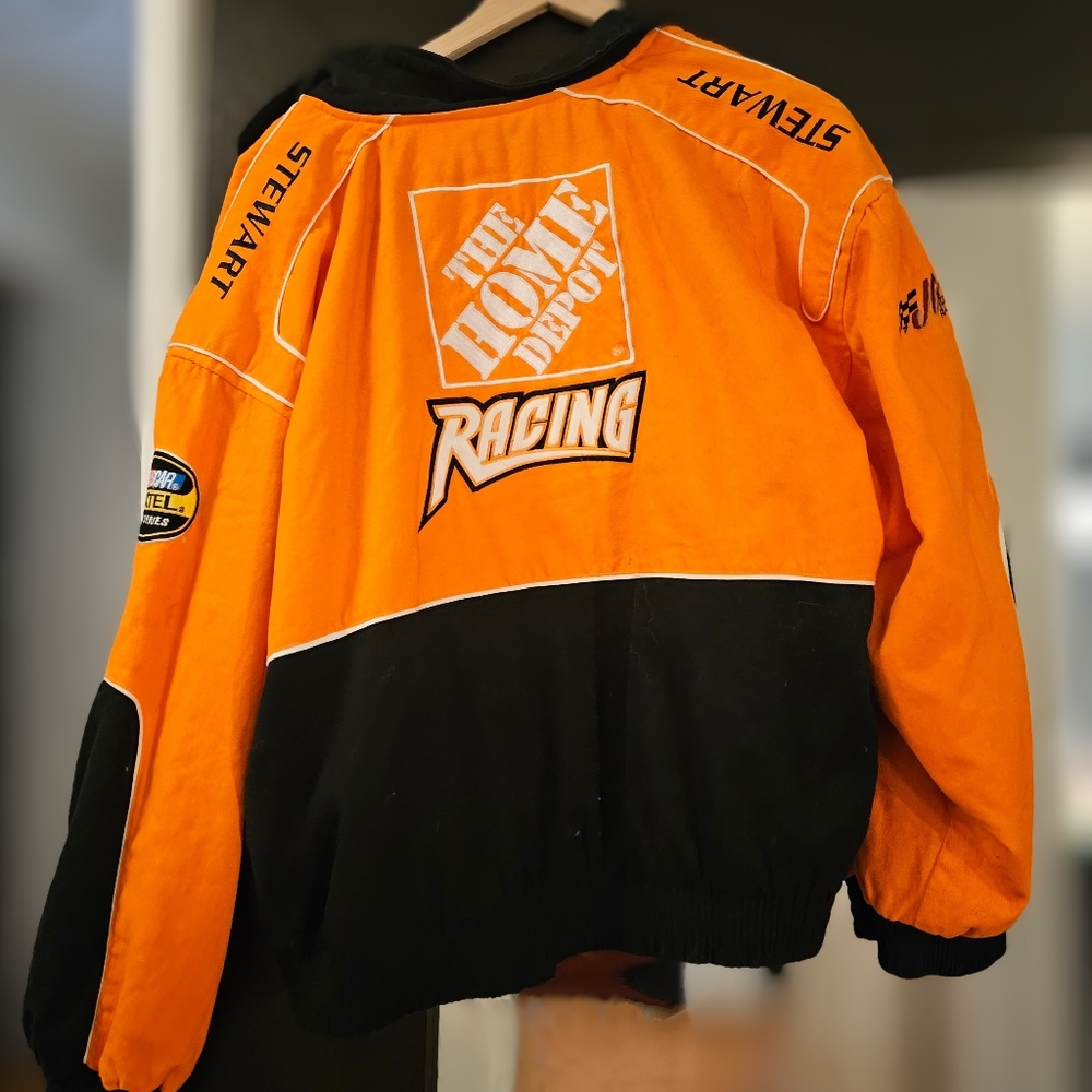 Winners Circle Racing Track Bomber Jacket Large - Picture 6 of 8